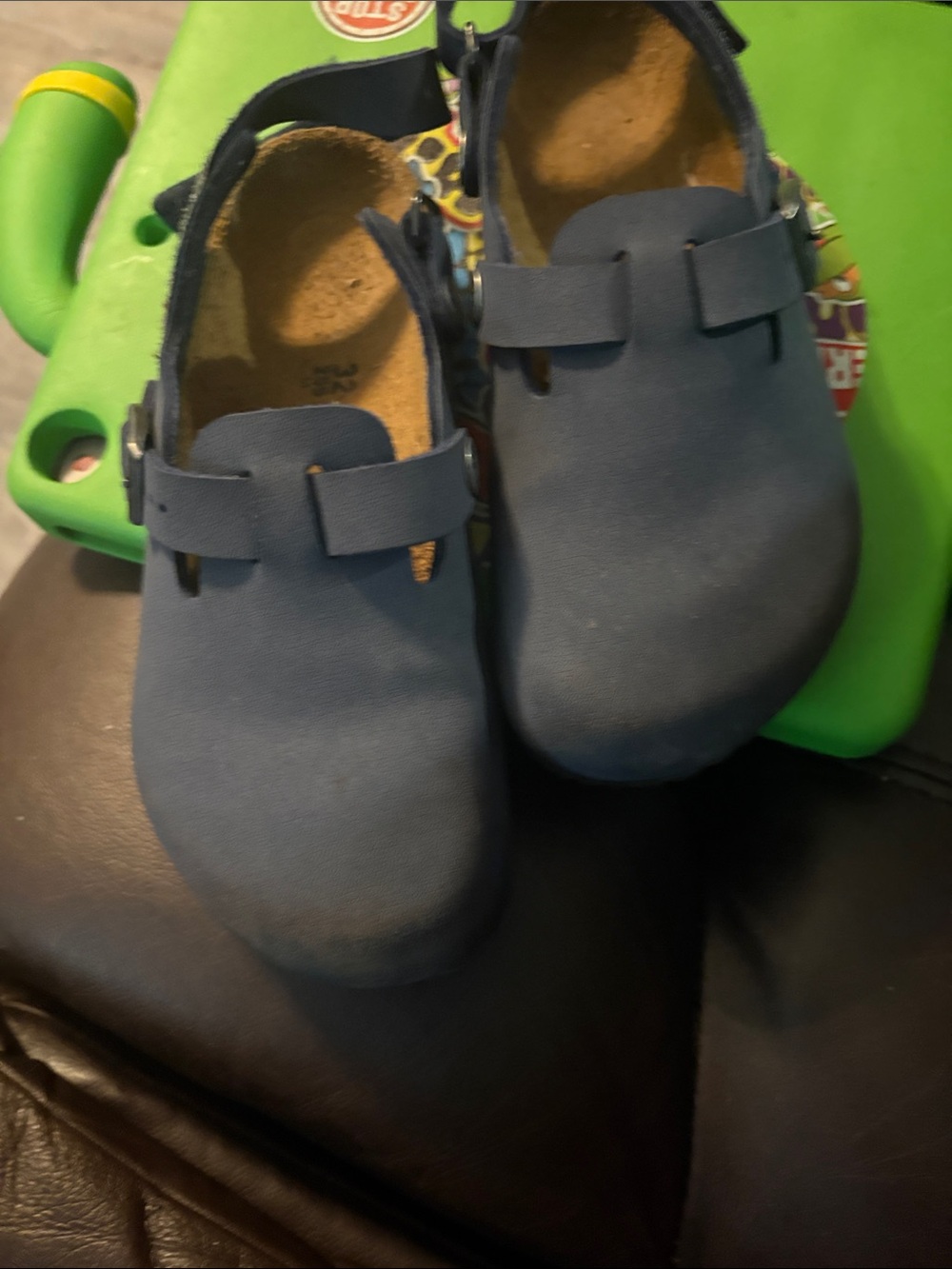 Birkenstock clogNavy Blue Slip-On Shoes